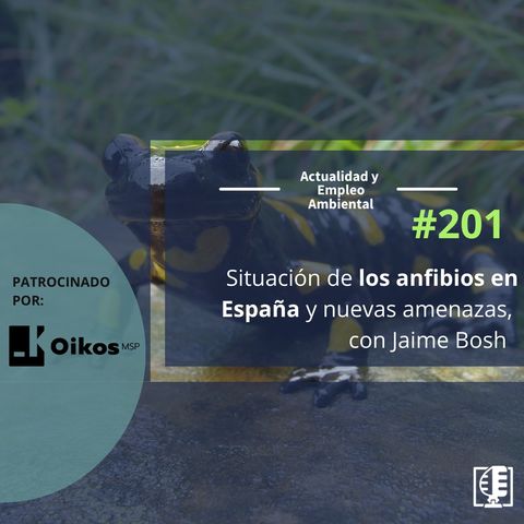 Situación de los anfibios en España y nuevas amenazas, con Jaime Bosch #201