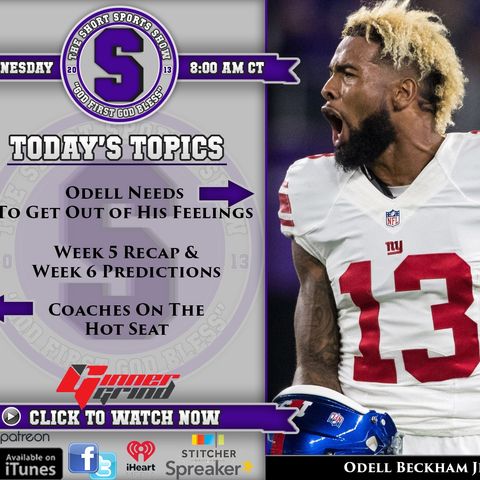 The Short Sports Show Ep. 179 | Odell's Feelings Hurt, MLB Playoffs, Coaches Hot Seat