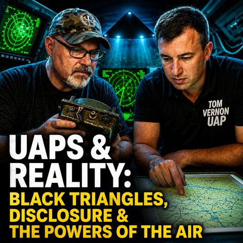 UAPs and Reality: Tom Vernon on Black Triangles, Disclosure & The Powers of the Air