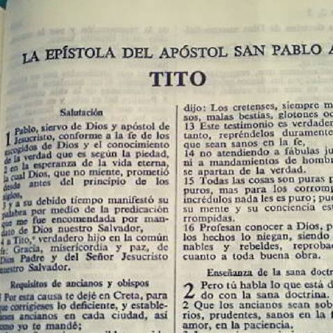 La Epístola Del Apóstol Pablo A Tito, Audio-Biblia