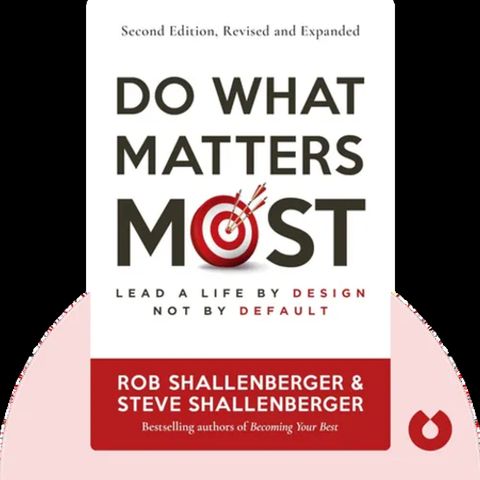DO WHAT MATTERS MOST