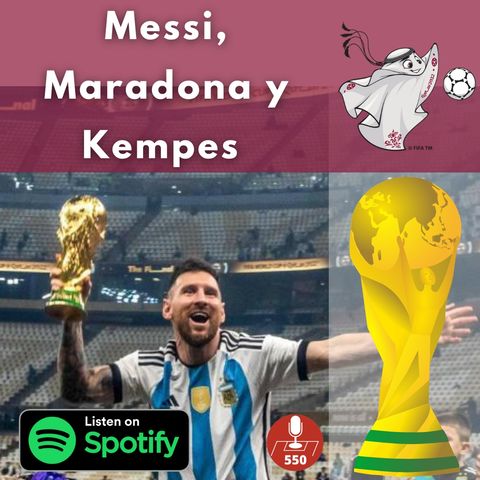 Messi, Maradona, y Kempes