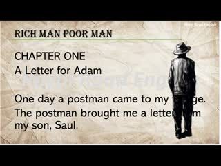 52. Learning English through story - An amazing story - Rich Man Poor Man - Interesting Story