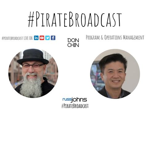 Catch Don Chin on the #PirateBroadcast