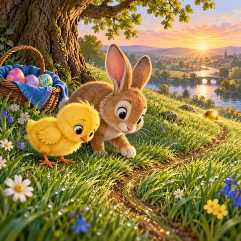 The Easter Chick's Big Day