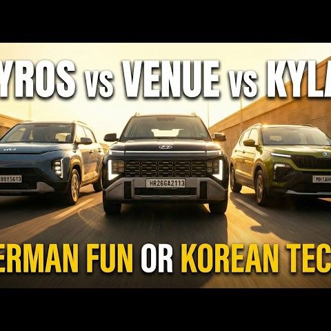 Skoda Kylaq vs Hyundai Venue vs Kia Syros – Compact SUV Faceoff | autoX