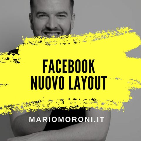 Facebook nuovo layout: white & dark