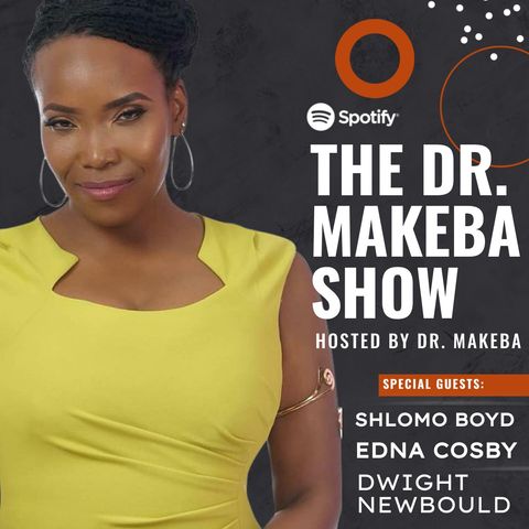 THE DR MAKEBA SHOW, HOSTED BY DR MAKEBA (DWIGHT NEWBOULD,EDNA COSBY and SHLOMO BOYD)