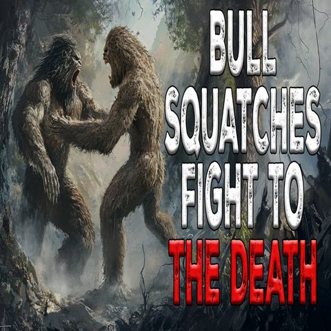 Bull Sasquatches Do Battle