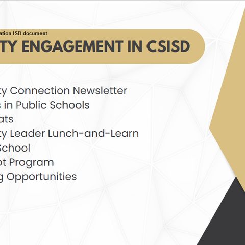 College Station ISD administrators expanding community engagement programs