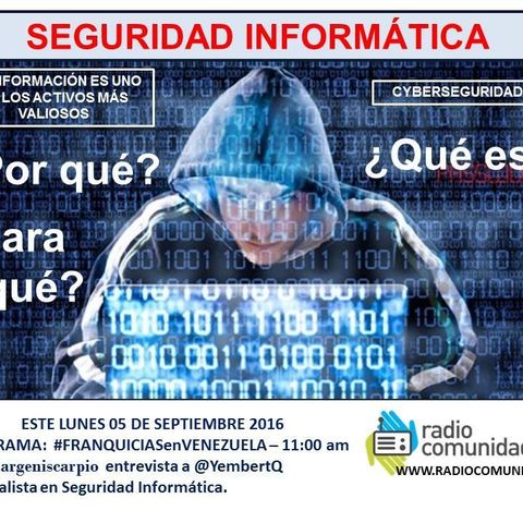 Entrevista de Radiocomunidad.com | Seguridad Informatica en Franquicias