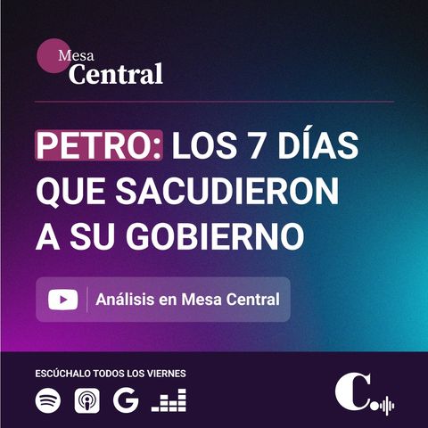EP12. Mesa Central: Los 7 días que sacudieron al gobierno Petro