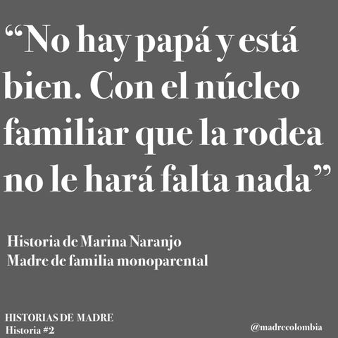 Ep. 6 La historia de  Marina Naranjo, madre monoparental