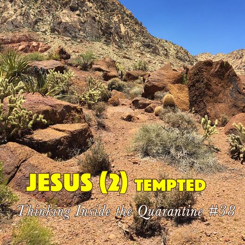 Jesus (2) tempted (Thinking Inside the Quarantine #38)
