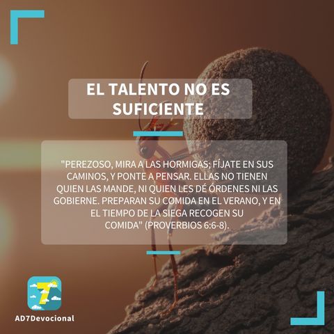 3 de mayo - El talento no es suficiente - Una Nueva Versión de Ti 2.0 - Devocional Jóvenes