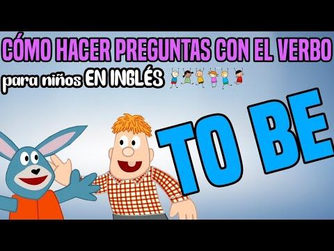 036. Cómo hacer preguntas con el VERBO TO BE para niños