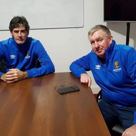New Waterford FC Manager Kevin Sheedy and his assistant Mike Newell chat to Matt Keane (PART ONE, ON THE BALL 18 01 2021)