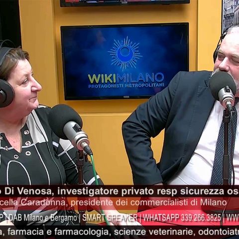 Marcella Caradonna intervistata da Fabio Di Venosa su Radio Lombardia - WikiMilano
