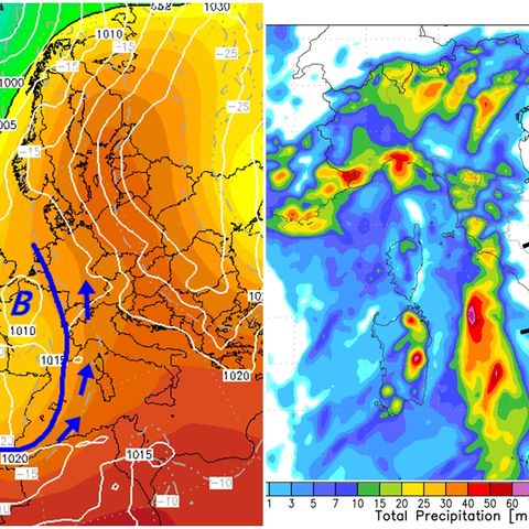 Previsioni 15-17 ottobre, parentesi instabile con clima tipico autunnale