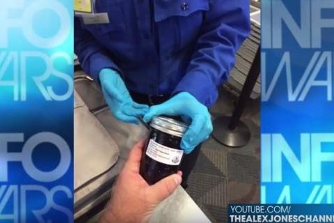 Alex Jones Harassed by TSA Over Grape Jelly