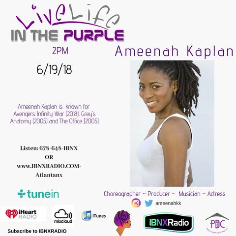 MLuv interviews Actress/Choreographer/Producer/Musician Ameenah Kaplan