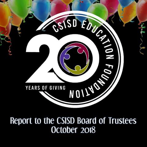 20th anniversary of the College Station ISD foundation