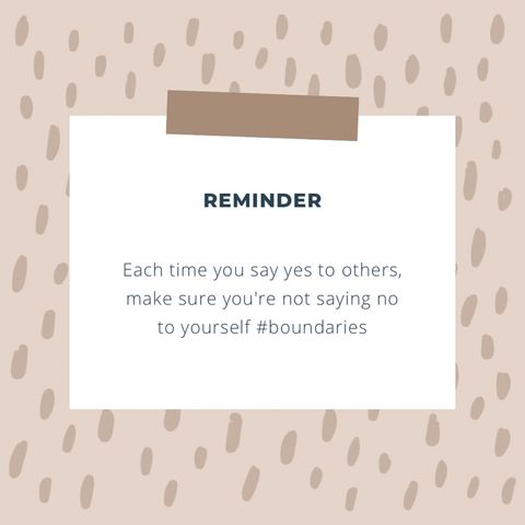 Tips on how to set boundaries