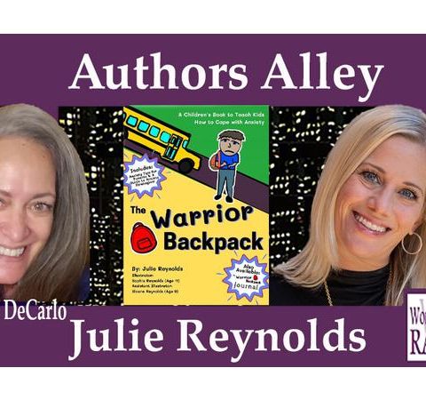 Julie Reynolds Shares The Warrior Backpack on the Authors Alley on WoMRadio