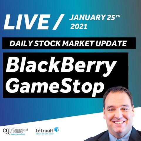 Daily Stock Market Update - GameStop and BlackBerry