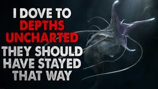 "I dove to depths uncharted. They should have stayed that way" Creepypasta