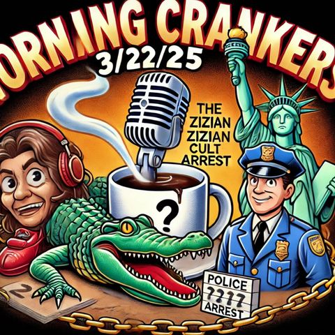 Morning Crankers 3/21/25: Cult Leader Busted, Ruby Slipper Thief Dies, & France Wants Lady Liberty Back!