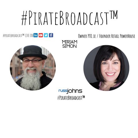 Catch Miriam Simon on the #PirateBroadcast™