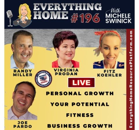 196 LIVE: Personal Growth, Your Potential, Fitness, Biz Growth, Cause Marketing