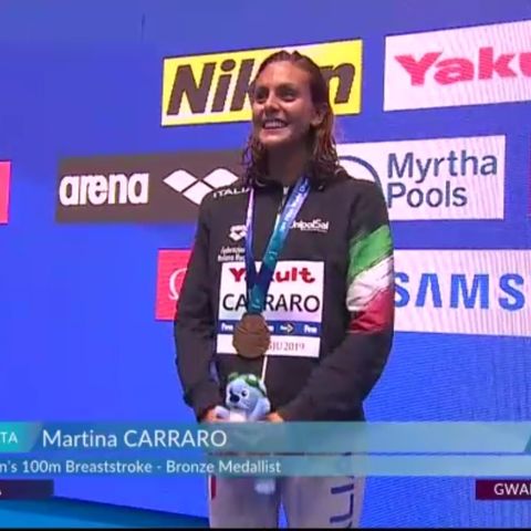 F/O68 - Speciale Gwangju 2019: Martina Carraro, una rana di bronzo