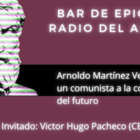 Bar de Epicuro - con Victor Hugo Pacheco