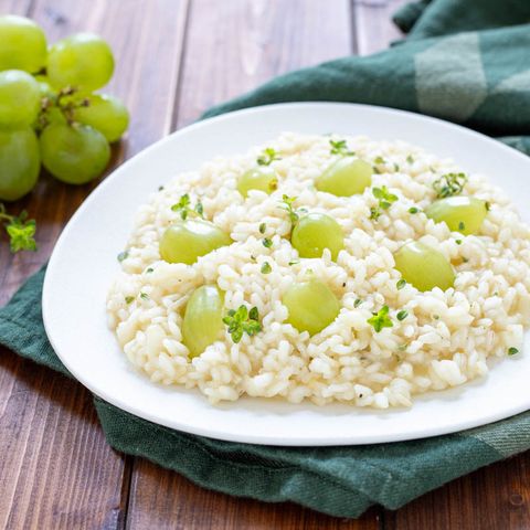 Risotto all'uva