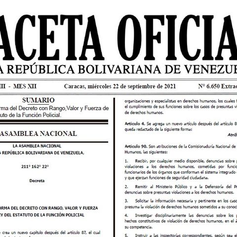 Ley de Infogobierno (Audio) Gaceta Oficial  de Venezuela 40.274 del 17 de octubre de 2013 @RaymondOrta
