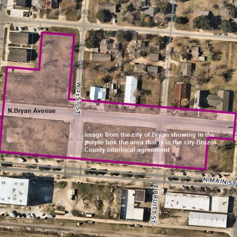 Brazos County commission joins the Bryan city council in an economic development project in downtown Bryan