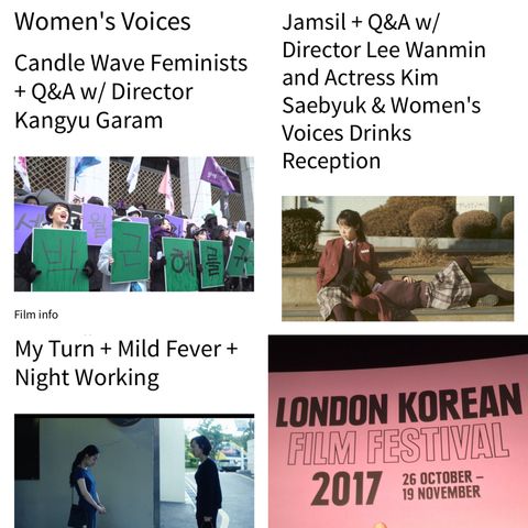 "F. L. I. C. K. S." EP 42:  "Women's Voices" strand of the London Korean Film Festival 2017
