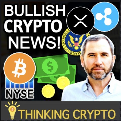 BITCOIN ETF ON NYSE TOMORROW & RIPPLE CEO SAYS NO SETTLEMENT WITH XRP LAWSUIT!!