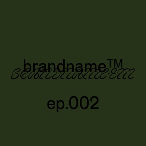 (Ep 2) Sets by: brandname™ and Chris Rypkema