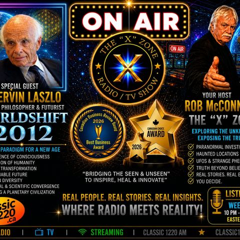 Rob McConnell Interviews - DR. ERVIN LASZLO - Worldshift 2012