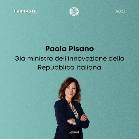 Paola Pisano - L'innovazione a servizio della città