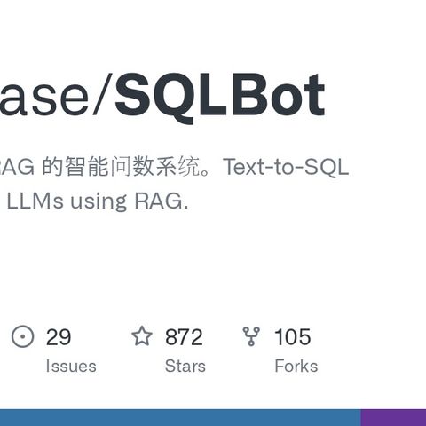GitHub - dataease/SQLBot: 基于大模型和 RAG 的智能问数系统。Text-to-SQL Generation via ...