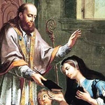 Santa Giovanna de Chantal e san Francesco di Sales