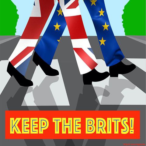 Keep the Brits - Britain is an island.
