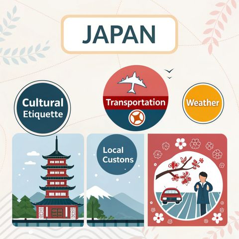 Things to Watch Out for When Visiting Japan