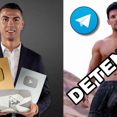 CRISTIANO RONALDO REVIENTA YouTube y DETIENEN al CEO de TELEGRAM (1)