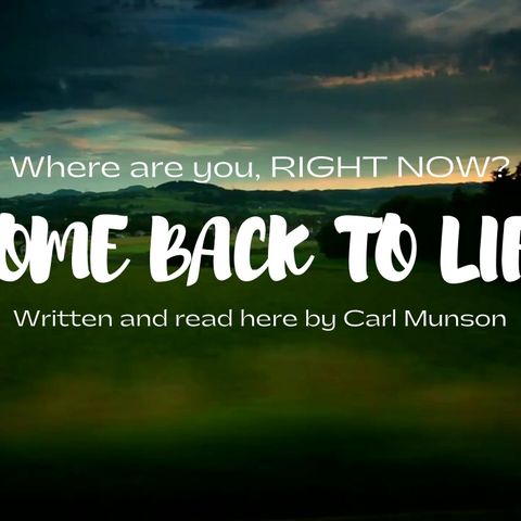 'Come Back to Life' by Carl Munson (audiobook)
