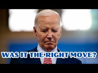 LIVE SHOW Joe Biden DROPS OUT! We get your reaction. Plus a BIG ANNOUNCEMENT